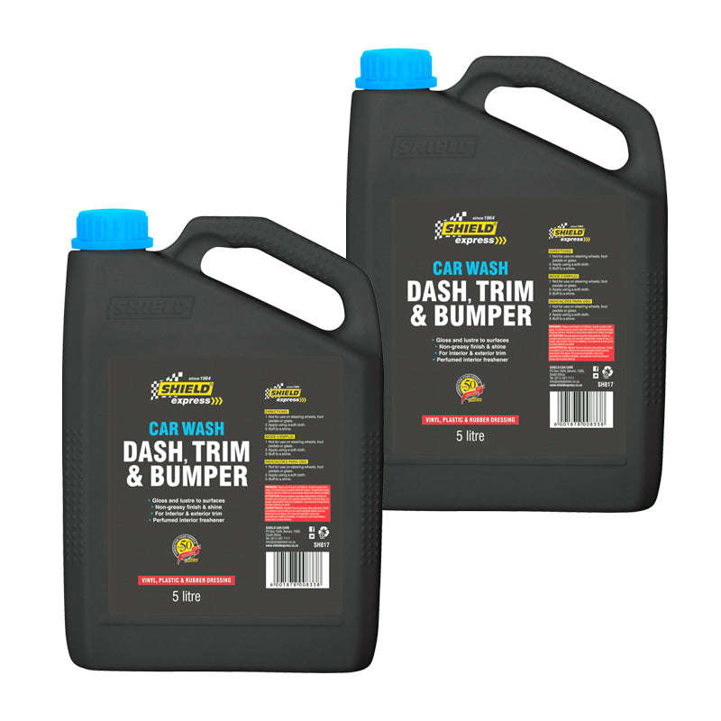 Shield Express Car Wash Dash Trim & Bumper - 5Litre (Pack Size: 2 )