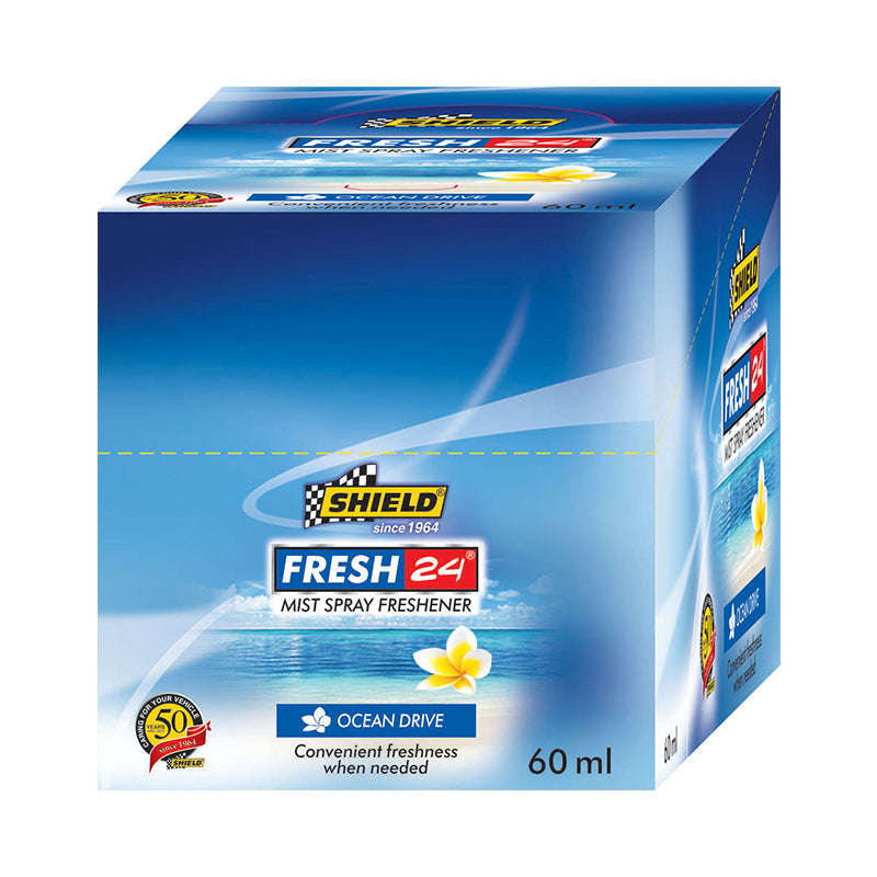 Shield - Fresh Mist Spray Freshener 60Ml - Ocean Drive (Pack Size: 3)