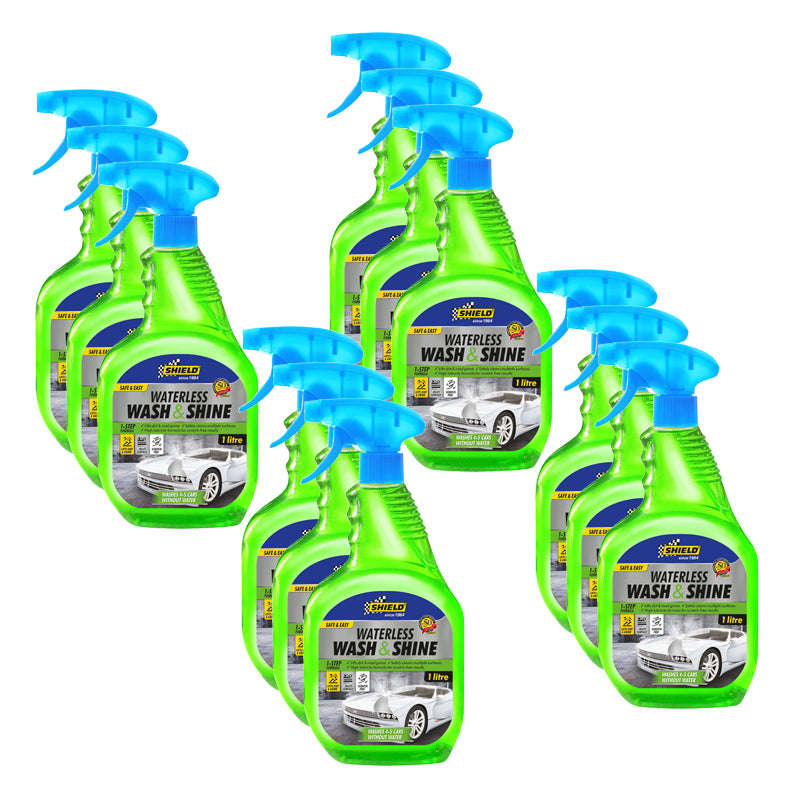 Shield - Waterless Wash & Shine - 1 Litre (Pack Size: 12)