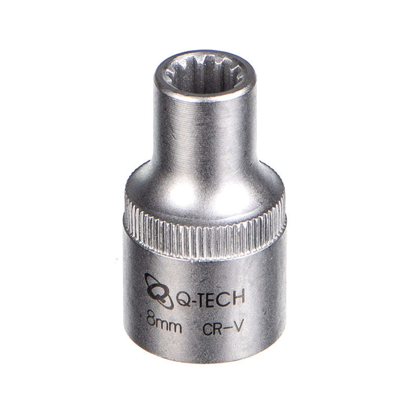 Q-Tech Spline Socket 8mm