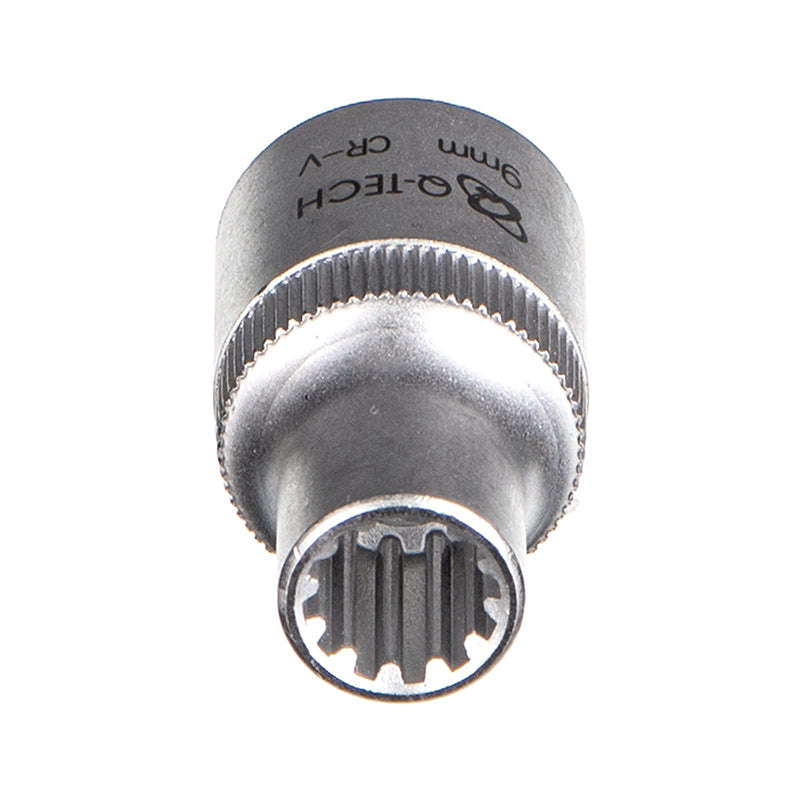 Q-Tech Spline Socket 9mm