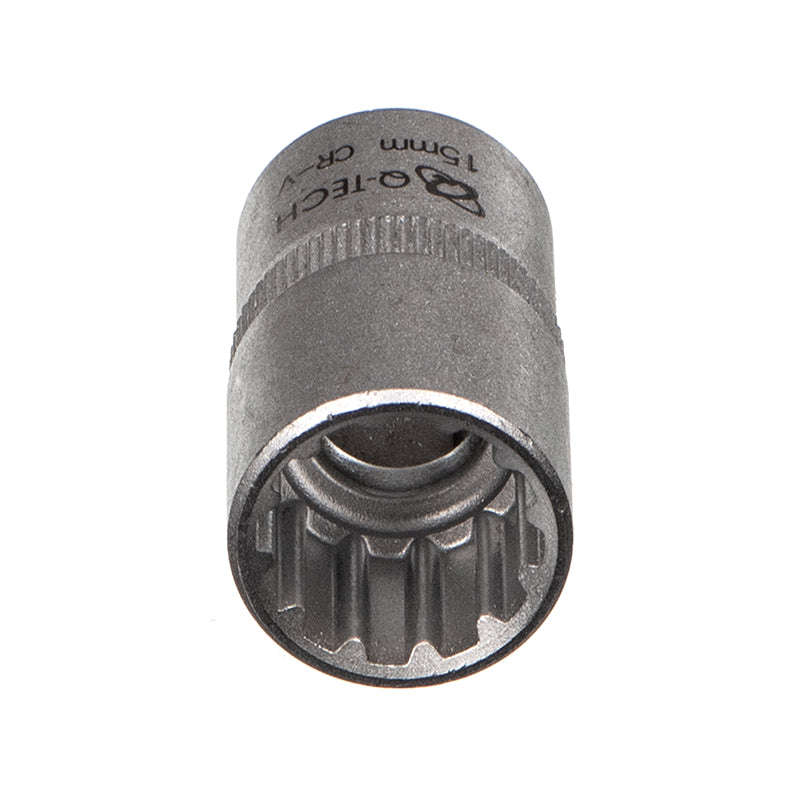 Q-Tech Spline Socket 15mm