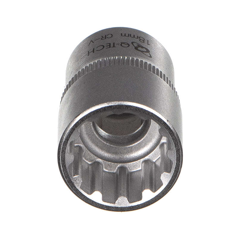 Q-Tech Spline Socket 18mm
