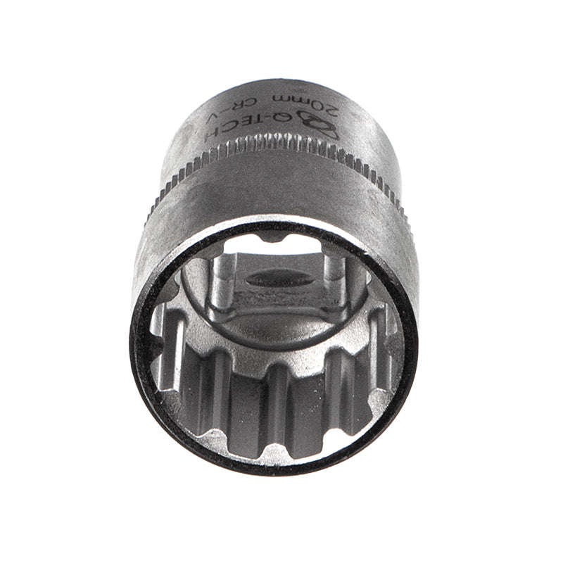 Q-Tech Spline Socket 20mm