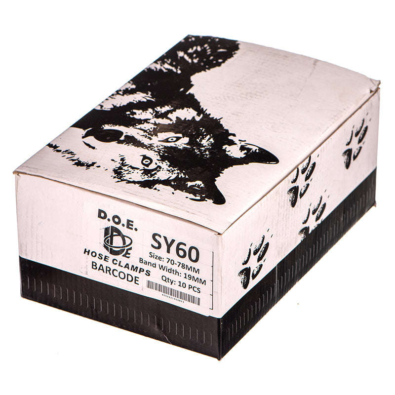 Stainless Steel T Bolt Clamps. - Sy60 (Doe)