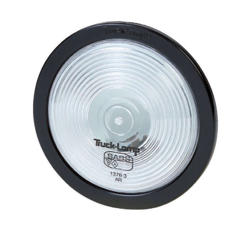 Clear semi-sealed reverse lamp (gasket, globe holder, lens & base included - globe not included) ...