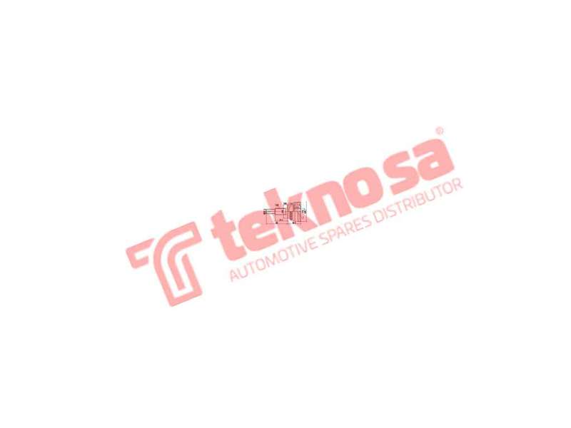 TEKNOSA FRONT LEFT - RIGHT OUTER CV JOINT For TOYOTA CONDOR 3.0D 4X4 (5L)(8V 66KW) 00-05