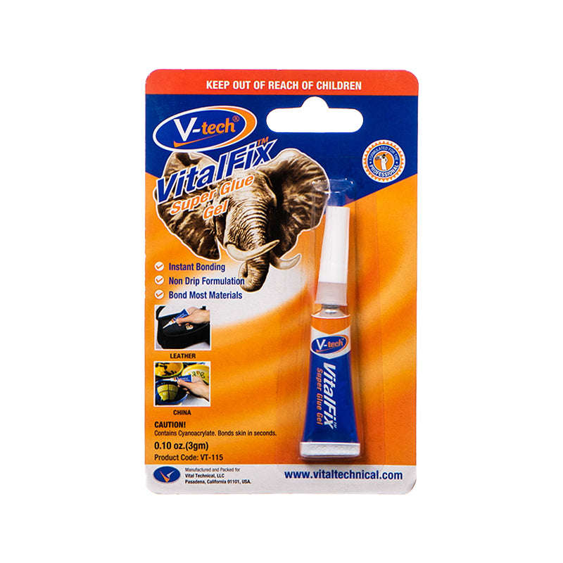 Super Glue Gel 3Gram Card - Vt115 (V-Tech)