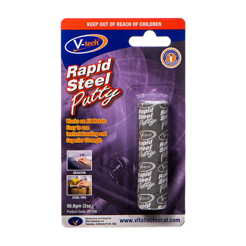 V-Tech Rapid Steel Putty