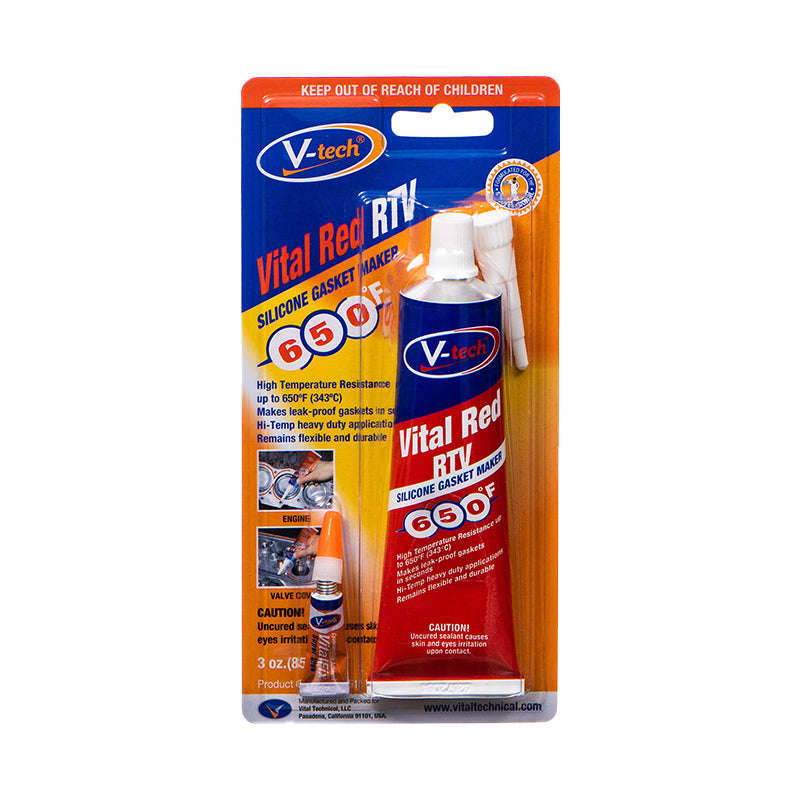 Red Rtv Silicone Gasket Maker