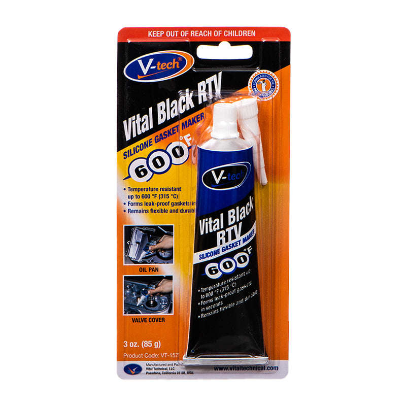 Black Rtv 85Gm - Vt157 (V-Tech)
