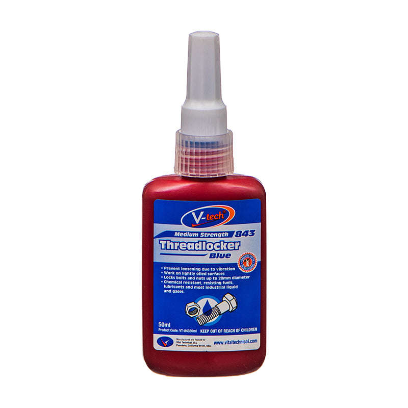 Clutch Kit Threadlocker Blue 50Ml - Vt843-50 (V-Tech)