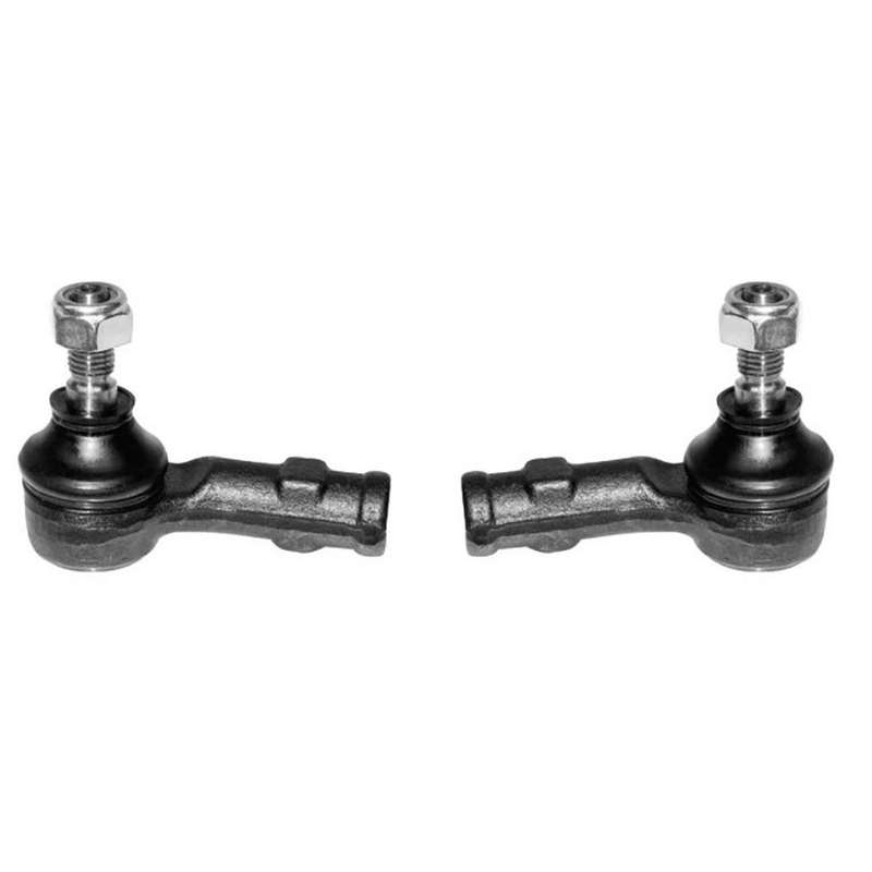 TEKNOSA FRONT AXLE OUTER TIE ROD END SET For VOLKSWAGEN JETTA [2] 2.0 (AAL)(16V 110KW) 90-92