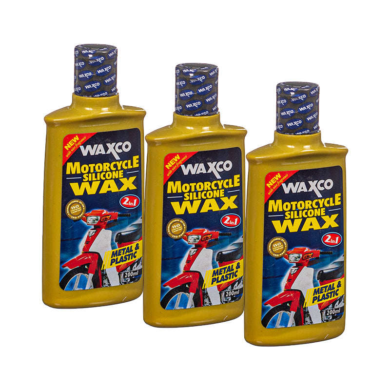 MOTORCYCLE SILICONE WAX (PACK OF 3)