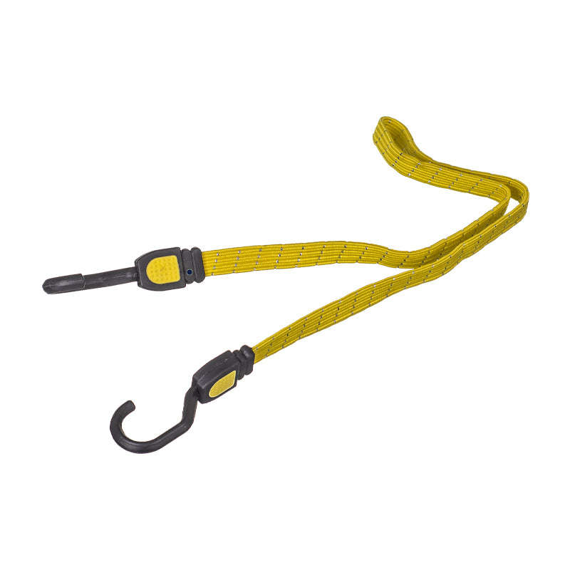 Flat Reflective Strap With Coated Steel Hooks - 900 Mm