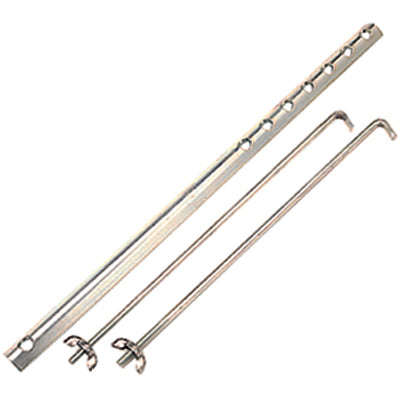 Argus Motoring Battery Hold Down With J Bolts - 12'