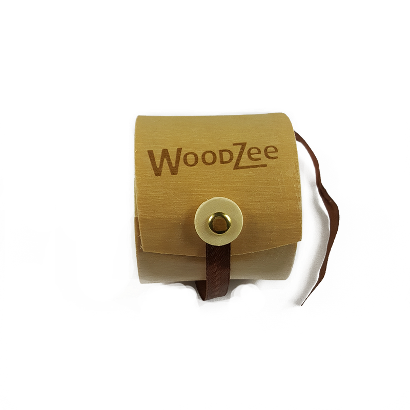 Stripes - Wooden Watch With Cork Strap