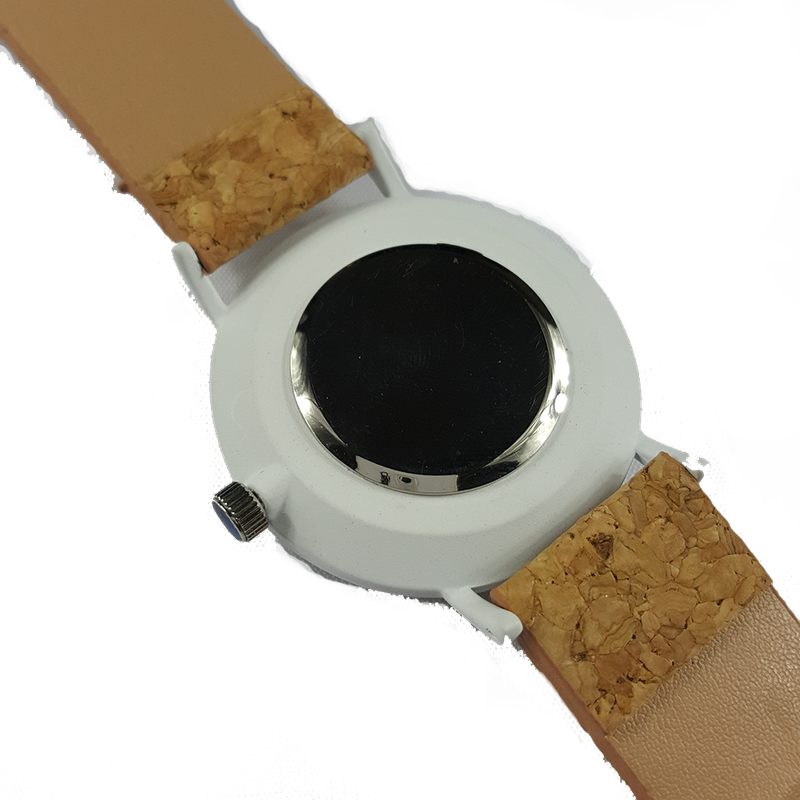 Stripes - Wooden Watch With Cork Strap