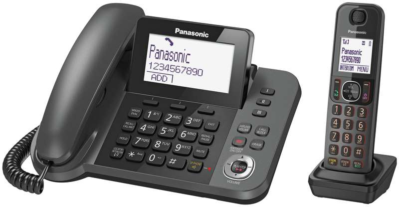 Panasonic KXTGF320 Combo Telephone with Answer M/c-Single