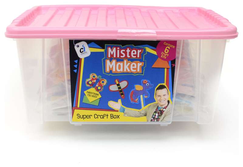 Mister Maker Super Craft Box - Pink