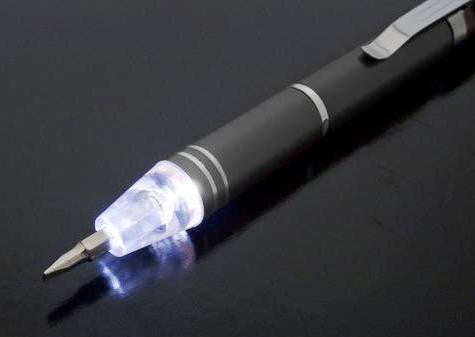 6 in 1 Precision Screwdriver Pen Set with Led Light