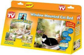 sunny seat mounted cat bed