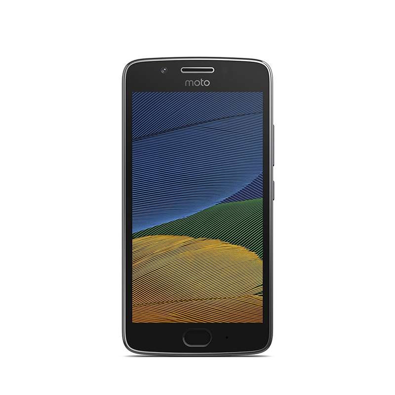 Motorola Moto G5 (16GB, Single Sim, Lunar Grey, Special Import)