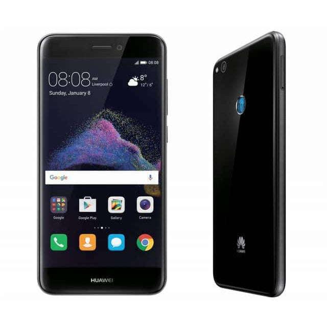Huawei P8 Lite (2017, Black, Single Sim, Local Stock)