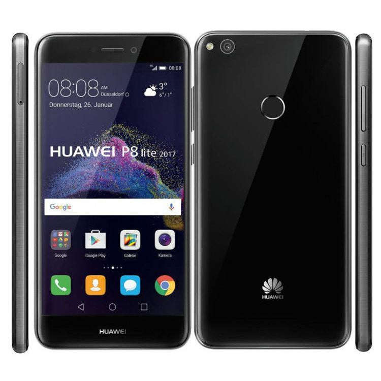Huawei P8 Lite (2017, Black, Single Sim, Local Stock)