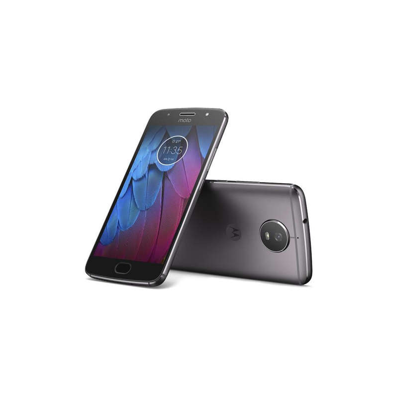 Motorola Moto G5S (Dual Sim, 3GB, Lunar Grey, Special Import)