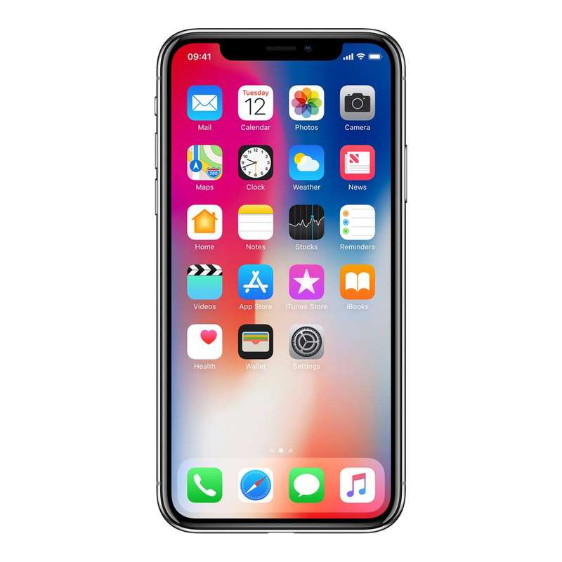 Apple iPhone X (256GB, Silver, Local Stock, Local Warranty)