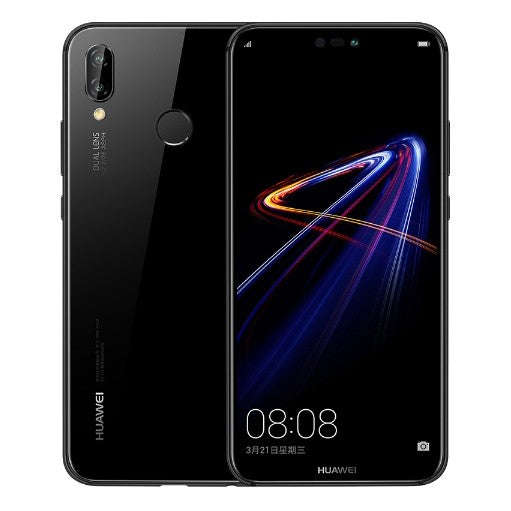 Huawei P20 Lite (Single Sim, 4/64GB, Black, Local Stock)