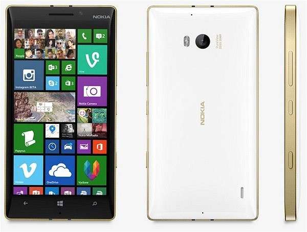 Nokia Lumia 930 (32GB, Single Sim, White Gold, Special Import)