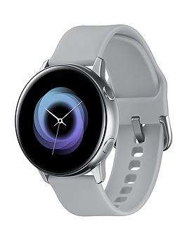Samsung Galaxy Watch Active (WiFi, Silver, Special Import)