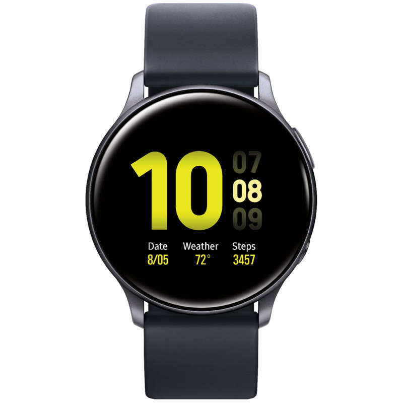Samsung Galaxy Watch Active2 (Bluetooth, 4GB, 44mm, Aluminium, Black, Special Import)