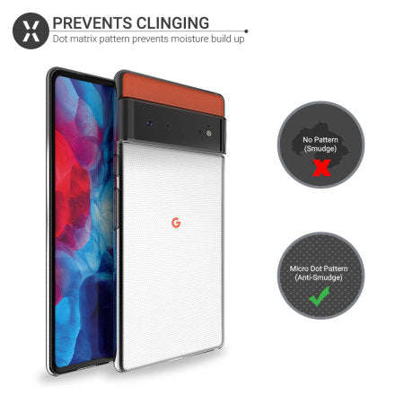 Olixar Ultra-Thin Google Pixel 6 Case (Clear, Special Import)