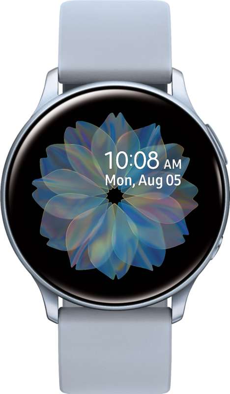 Samsung Galaxy Watch Active2 (Bluetooth, 4GB, 44mm, Aluminum, Silver, Special Import)