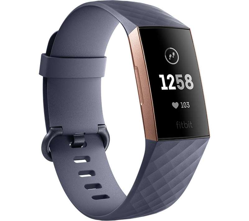 Fitbit Charge 3 (38mm, Blue/Rose Gold, Bluetooth, Special Import)