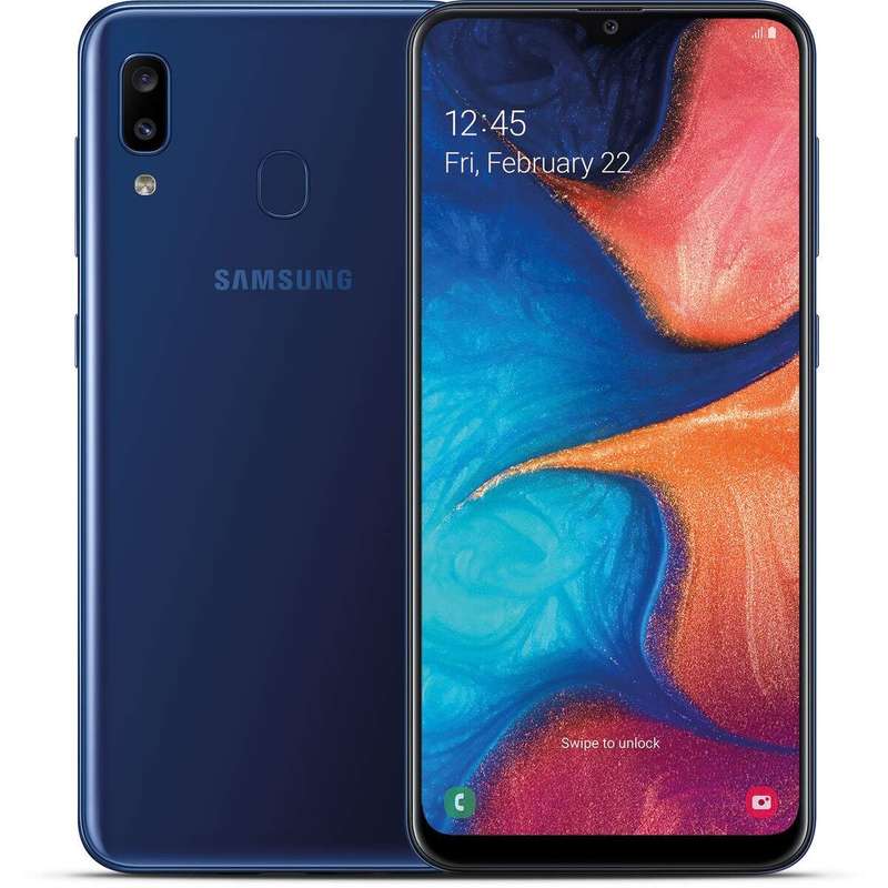 Samsung Galaxy A20 (32GB, Single Sim, Deep Blue, Local Stock)