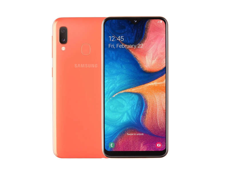 Samsung Galaxy A20e (32GB, Dual Sim, Coral, Special Import)
