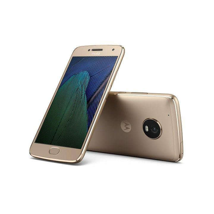 Motorola Moto G5 (16GB, Dual Sim, Fine Gold, Special Import)