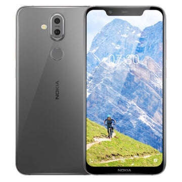 Nokia 8.1 (64GB, Dual Sim, Steel, Special Import)