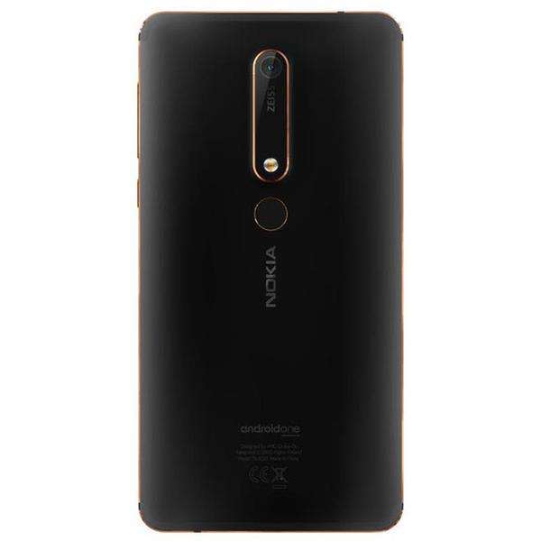 Nokia 6.1 (2018, 32GB, Single Sim, Black Copper, Local Stock)