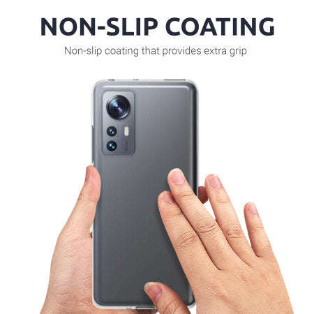 Olixar Flexishield Xiaomi 12 Ultra-Thin Case (Clear )