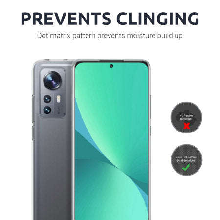 Olixar Flexishield Xiaomi 12 Ultra-Thin Case (Clear )