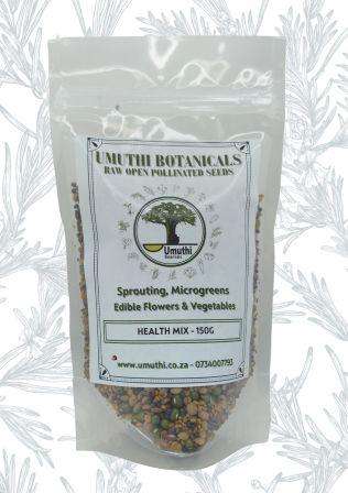 HEALTH MIX - Sprouting Seeds - Natural & Untreated - Microgreens