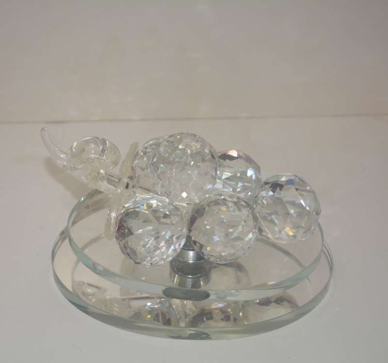 Crystal Grape Revolving For Home Decoration - 010
