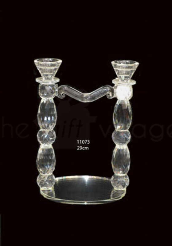 Candle Stand : Grape Candle Stand 2 Arms Holders - 11073