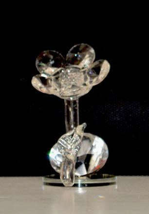 Crystal Flower Small For Home Decoration - 11208