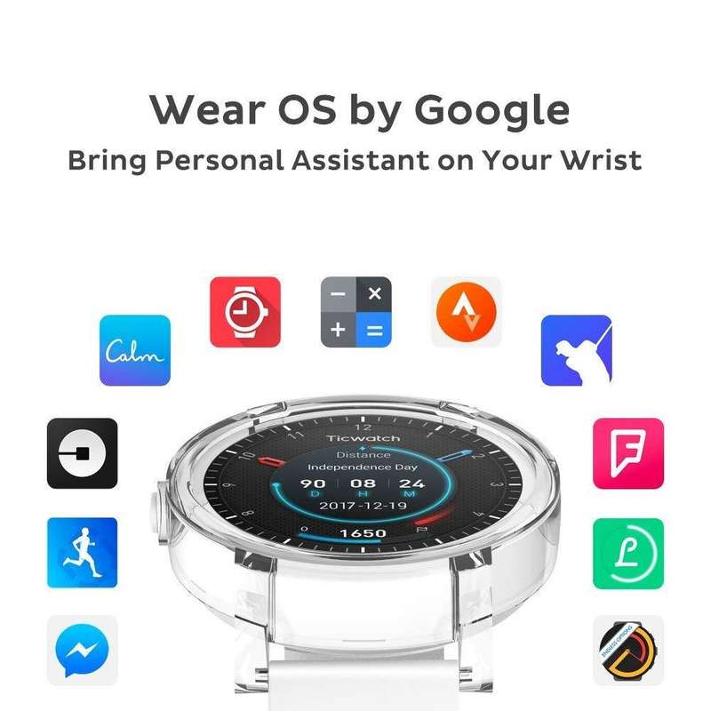 TicWatch E Ice Smartwatch